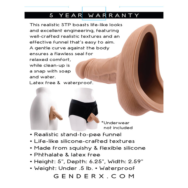 Gender X Stand To Pee Silicone Medium - Headshop.com