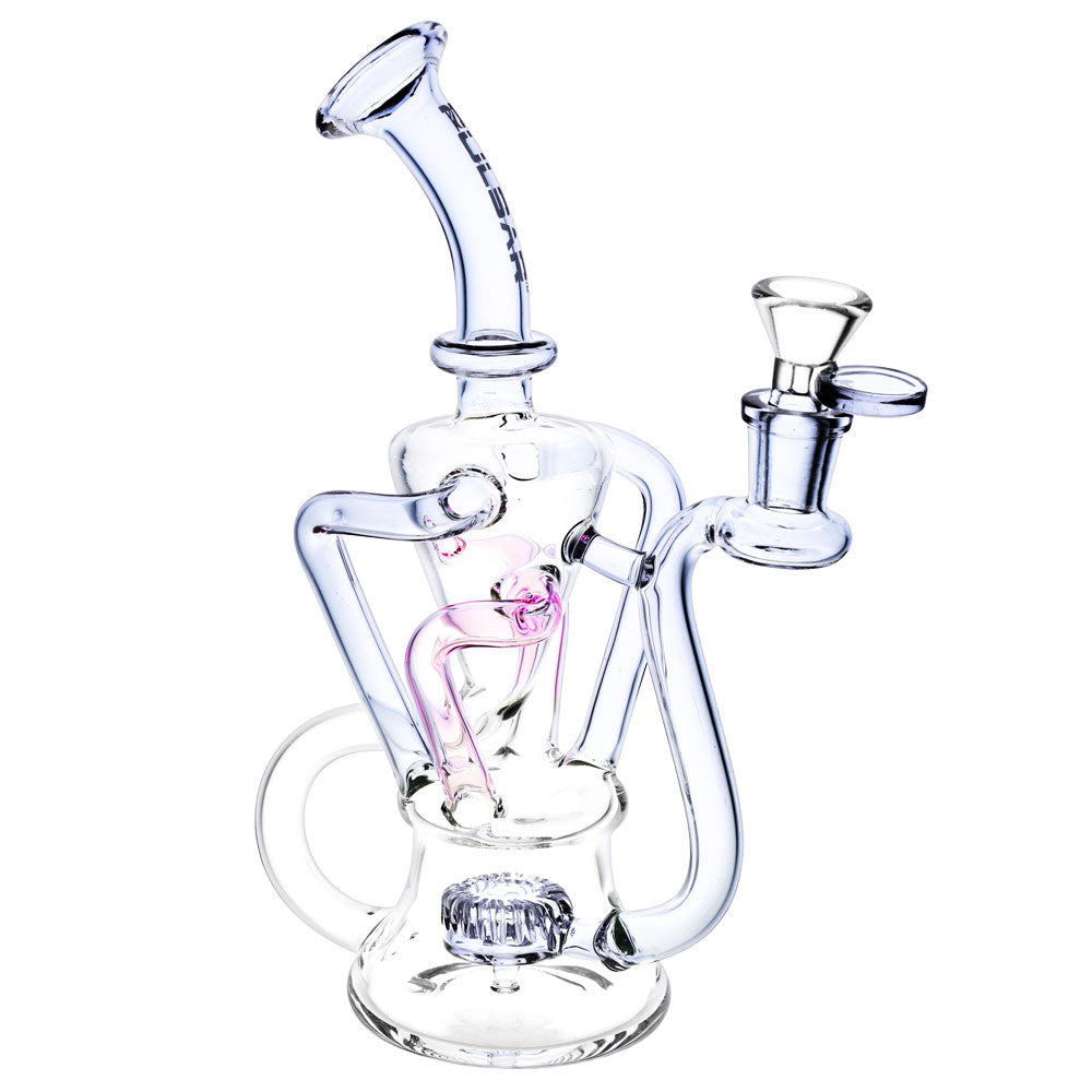 Pulsar 4-Tube Recycler Water Pipe - 9" / 14mm F / Colors Vary - Headshop.com