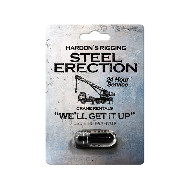 Steel Erection Male Enhancement Pill 1 ct. - Headshop.com