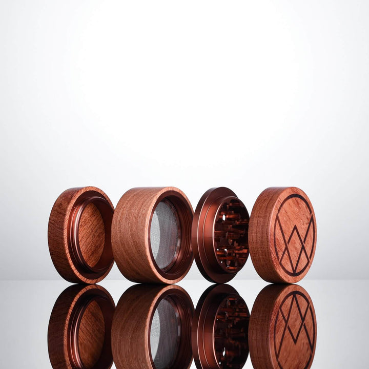 Rosewood Grinder by Vitae Glass - Headshop.com