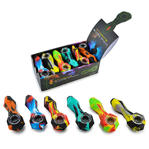 Space King Silicone Spoon Pipe (Box of 12) - Headshop.com