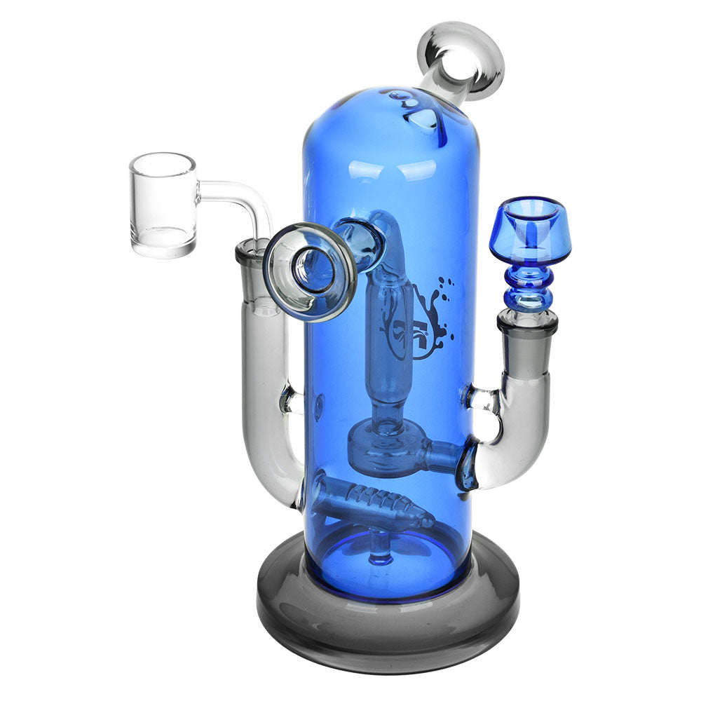 Pulsar Double Trouble Dry Pipe/Dab Rig | 8" | 14mm F - Headshop.com