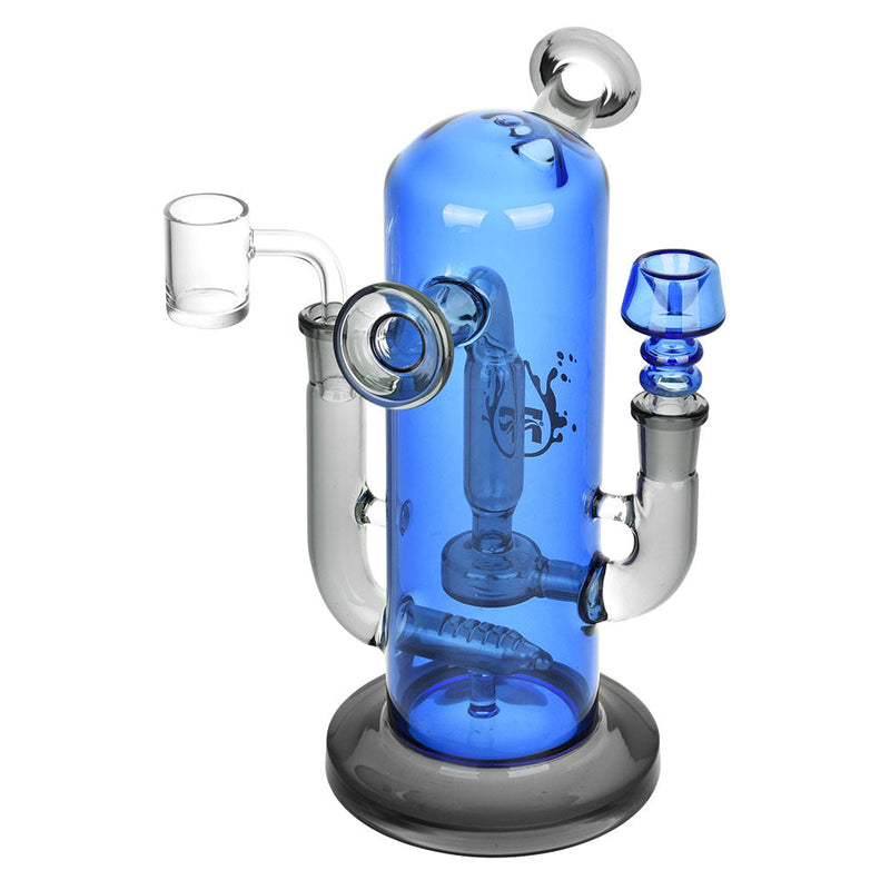 Pulsar Double Trouble Dry Pipe/Dab Rig | 8" | 14mm F - Headshop.com