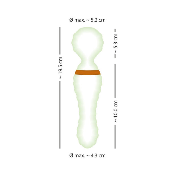 You2Toys Glow-in-the-Dark Wand Vibrator - Headshop.com