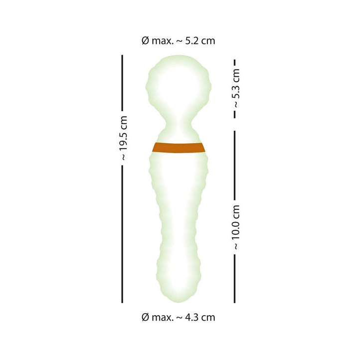 You2Toys Glow-in-the-Dark Wand Vibrator - Headshop.com