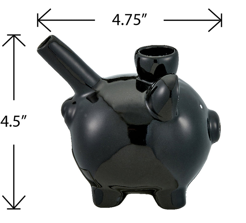 Pig Pipe Black - Roast & Toast - Headshop.com