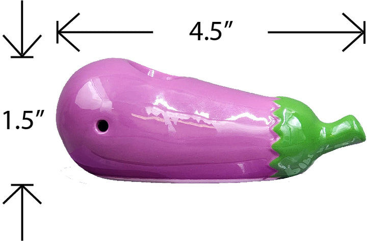 Mini Eggplant Pipe - Headshop.com