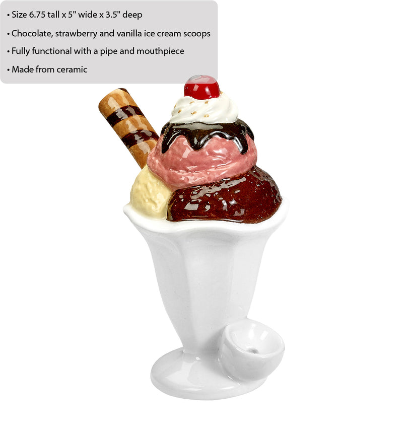 Ice Cream Sundae Pipe - Headshop.com