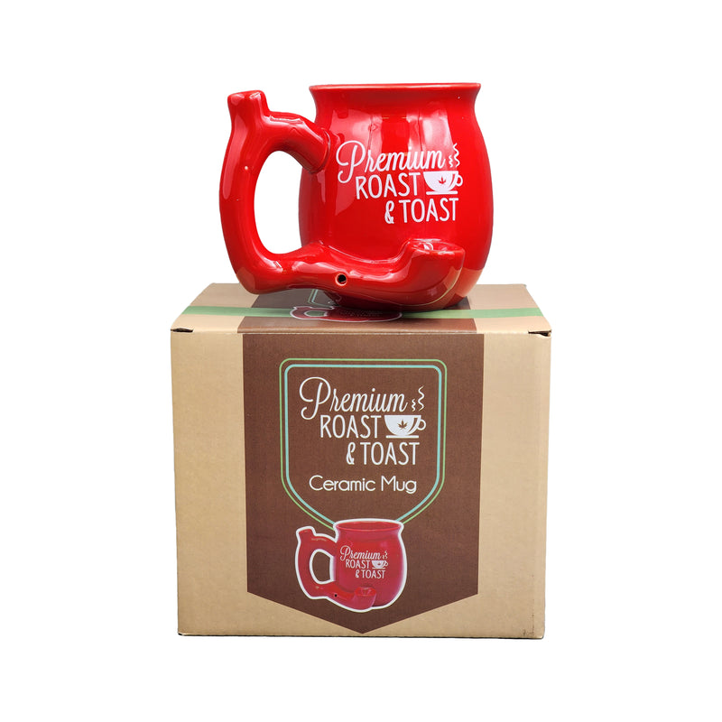 Premium Roast & Toast Mug - Red - Headshop.com