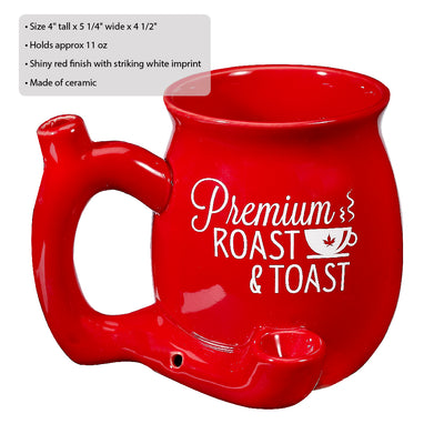 Premium Roast & Toast Mug - Red - Headshop.com