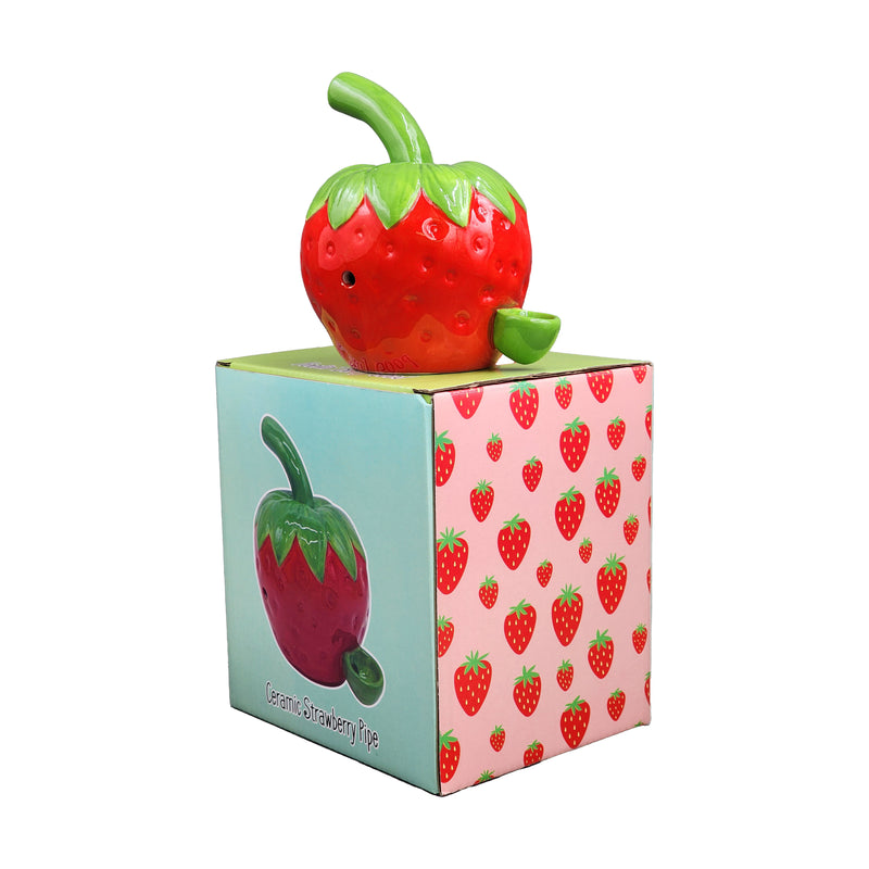 Strawberry Pipe - Headshop.com