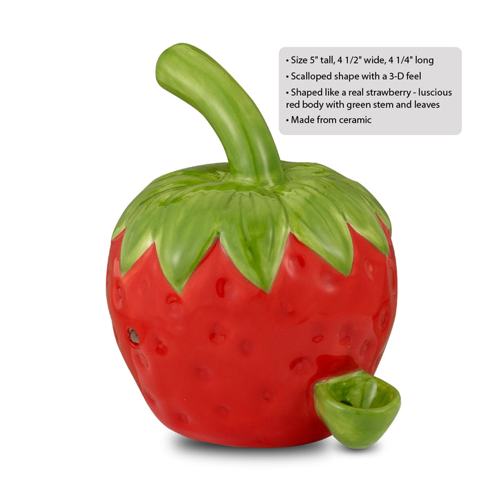 Strawberry Pipe - Headshop.com