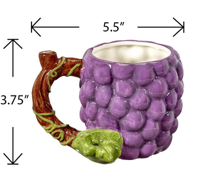 Grapes Pipe Mug - Headshop.com