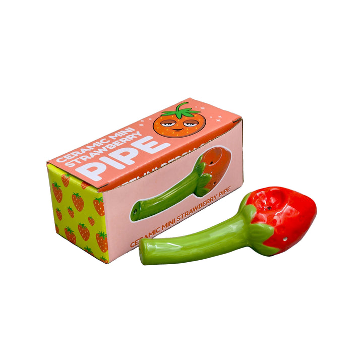 Strawberry Mini Pipe - Headshop.com