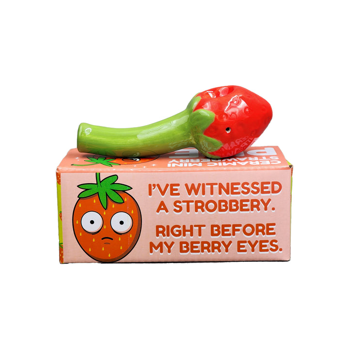 Strawberry Mini Pipe - Headshop.com