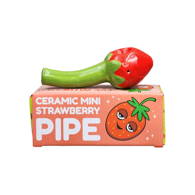 Strawberry Mini Pipe - Headshop.com