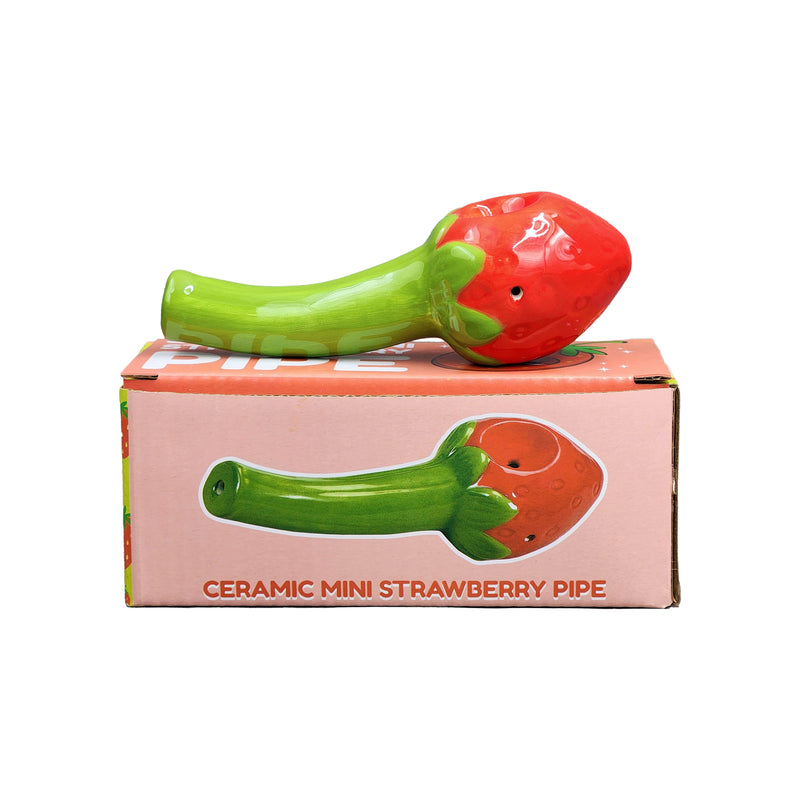 Strawberry Mini Pipe - Headshop.com