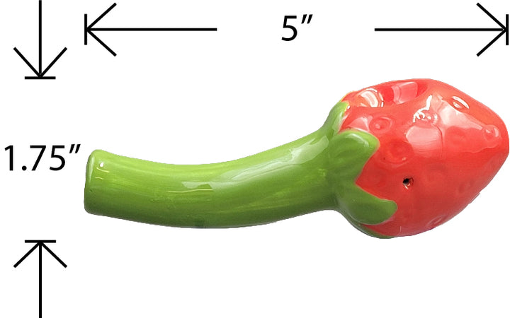 Strawberry Mini Pipe - Headshop.com