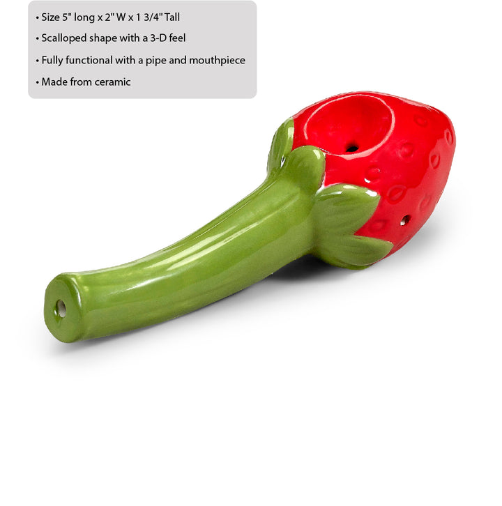 Strawberry Mini Pipe - Headshop.com