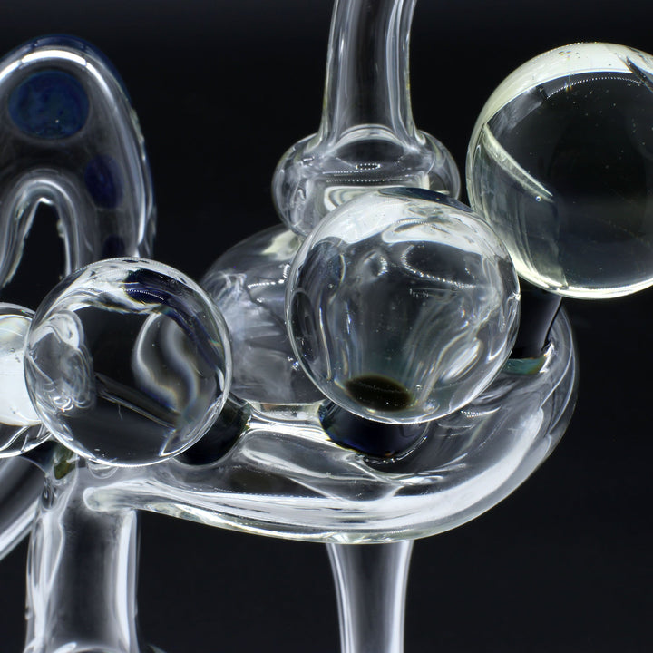 Clayball Glass "Milky Way" Heady Recycler Dab-Rig