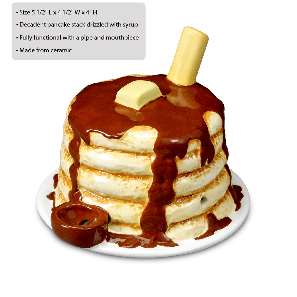 Pancake Stack Pipe - Headshop.com