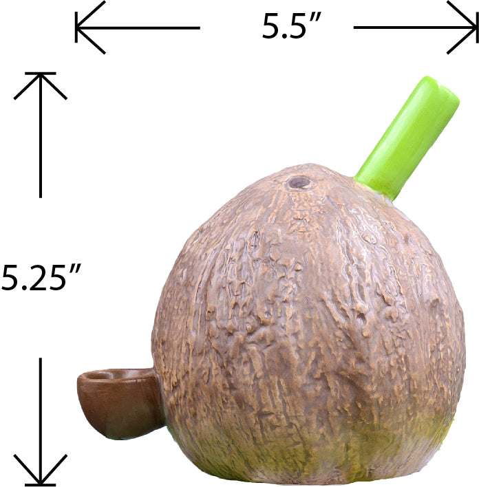 Coconut Pipe - Headshop.com
