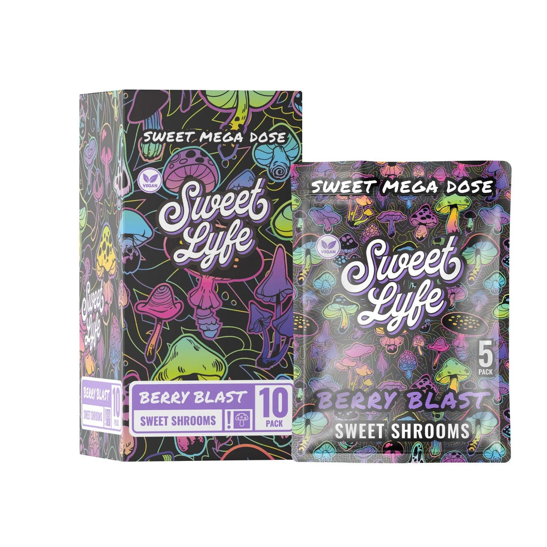 Sweet Shrooms Gummies - Berry Blast - Headshop.com