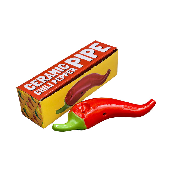 mini chili pepper pipe - red - Headshop.com