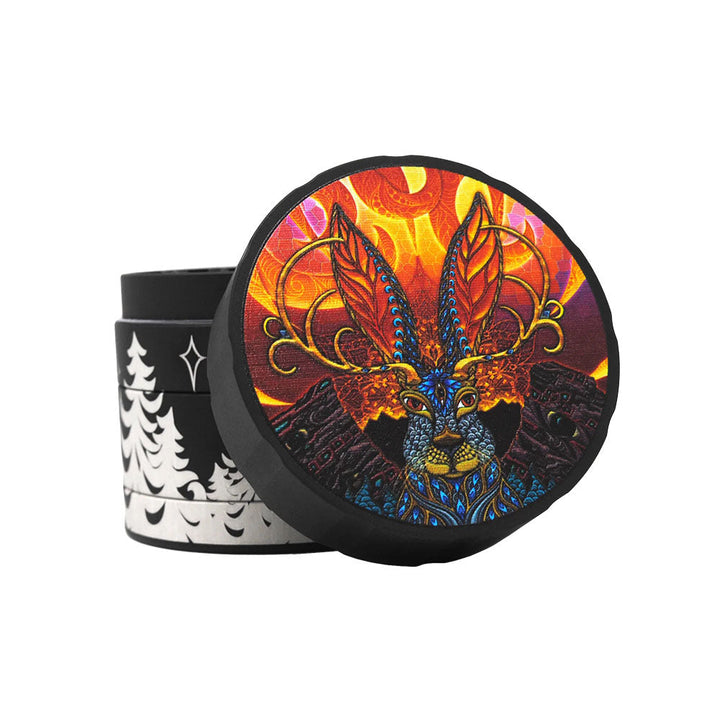Cali Crusher Homegrown Phil Lewis Jackalope Grinder -4pc/2.35" - Headshop.com