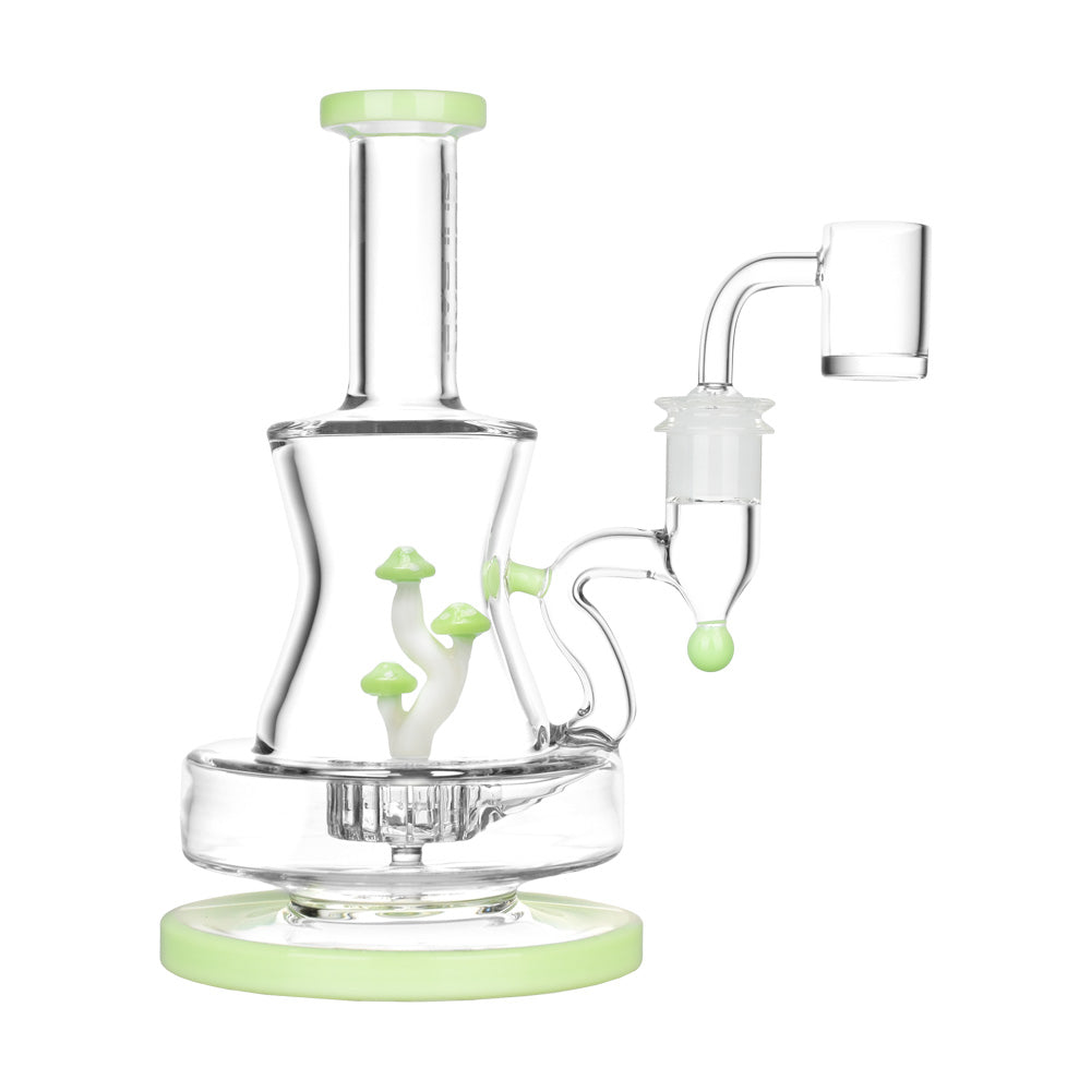 Pulsar Shadow Lurking Shrooms Dab Rig | 7.25" | 14mm F - Headshop.com