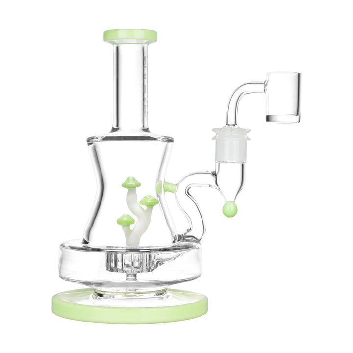 Pulsar Shadow Lurking Shrooms Dab Rig | 7.25" | 14mm F - Headshop.com