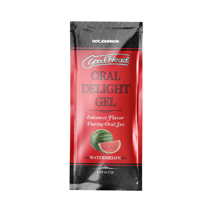 GoodHead Oral Delight Gel Multi-Flavor 6-Pack 0.24 oz. - Headshop.com