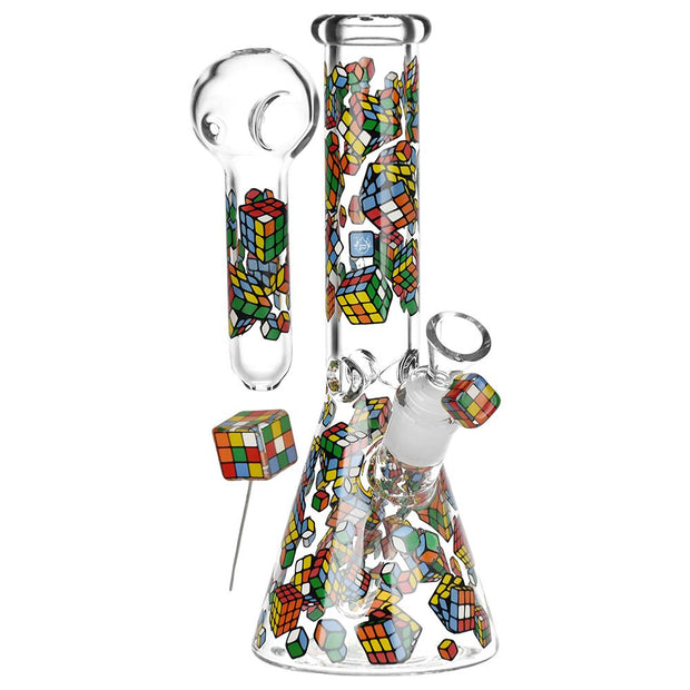 Pulsar Greatest Hits Series Glow Herb Pipe Duo / 10" / 14mm F - Headshop.com