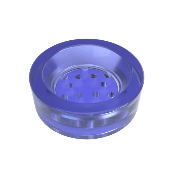 Stundenglass Blue Glass Liner - Headshop.com