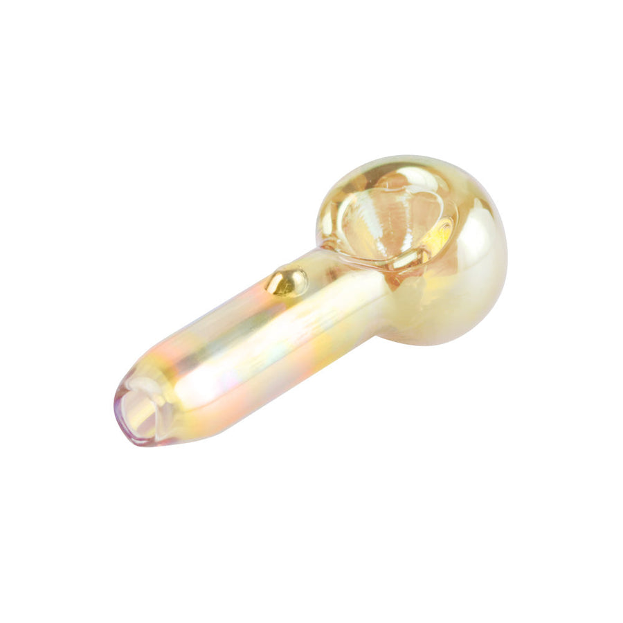 Gold Fumed Hand Pipe - 3" - Headshop.com