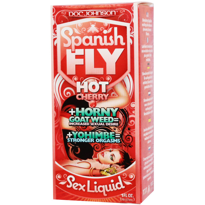 Spanish Fly Hot Cherry Sex Liquid 1 fl oz - Headshop.com
