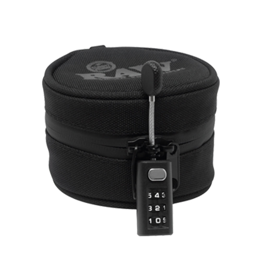 RAW Smell Proof Jar & Cozy w/ Lock - Headshop.com