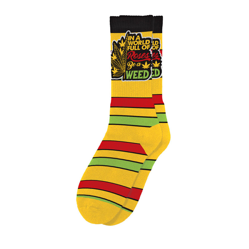 6PK - Blazing Buddies Socks - Be A Rose - Headshop.com