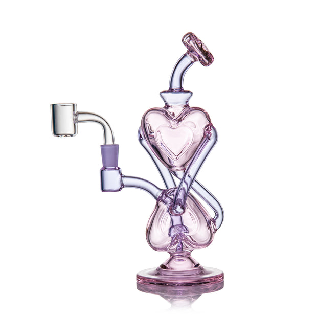 Mj Arsenal HTH (Heart to Heart) Mini Dab Rig - Headshop.com