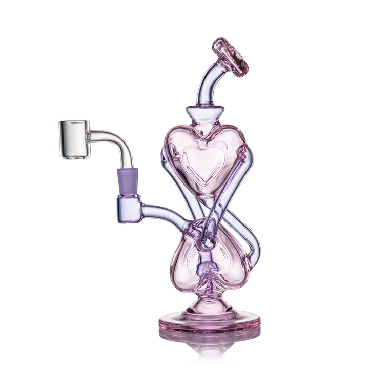 Mj Arsenal HTH (Heart to Heart) Mini Dab Rig - Headshop.com