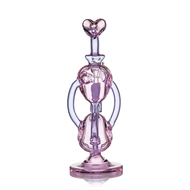Mj Arsenal HTH (Heart to Heart) Mini Dab Rig - Headshop.com