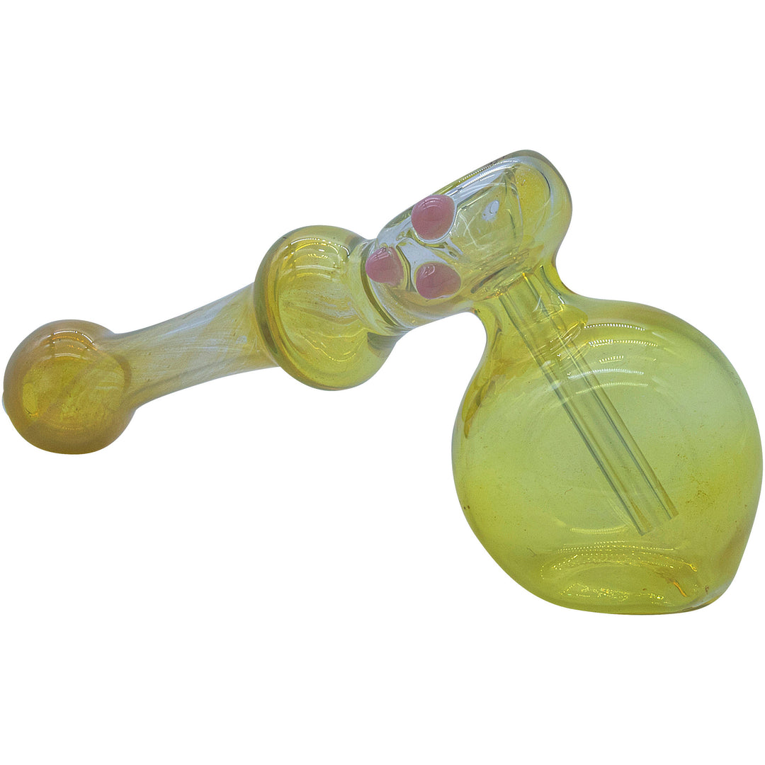 LA Pipes "Silver Hammer" Fumed Hammer Bubbler Pipe (Various Colors) - Headshop.com