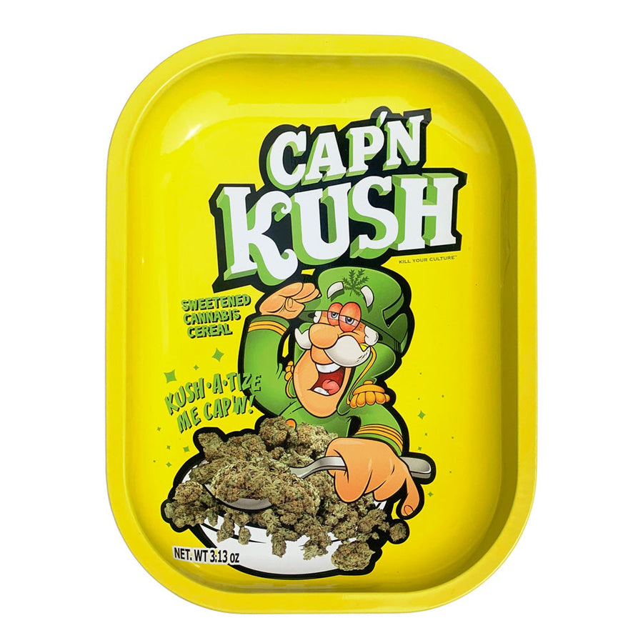 Kill Your Culture Rolling Tray | Cap N' Kush - Headshop.com