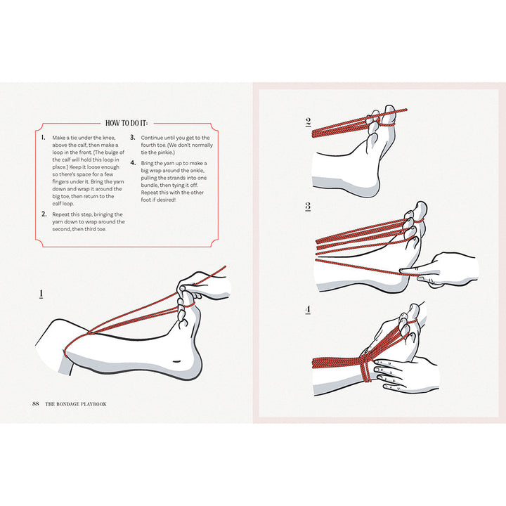 The Bondage Playbook: 31 Must-Know Knots and Ties for Bondage Beginners