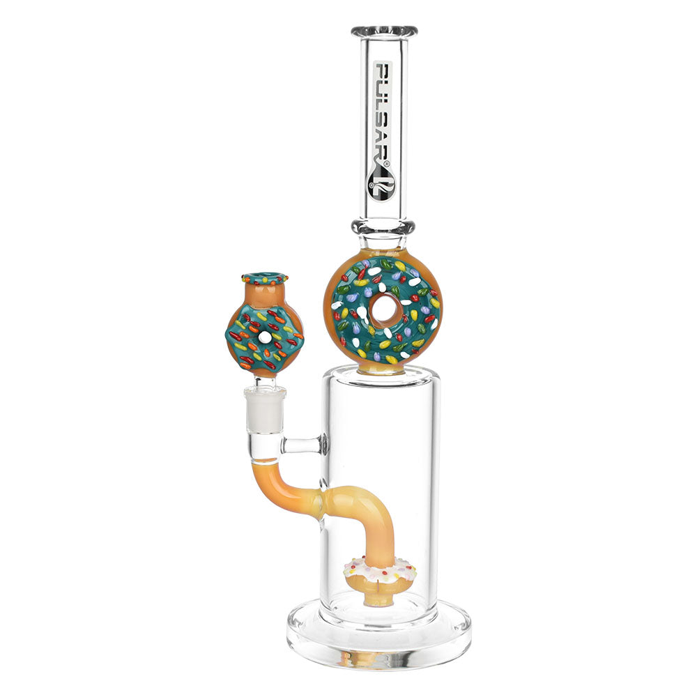 Pulsar Donut Love Water Pipe | 13" | 14mm F - Headshop.com