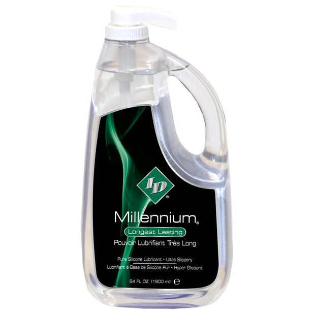 ID Millennium 64 fl oz Pump Silicone Lubricant - Headshop.com