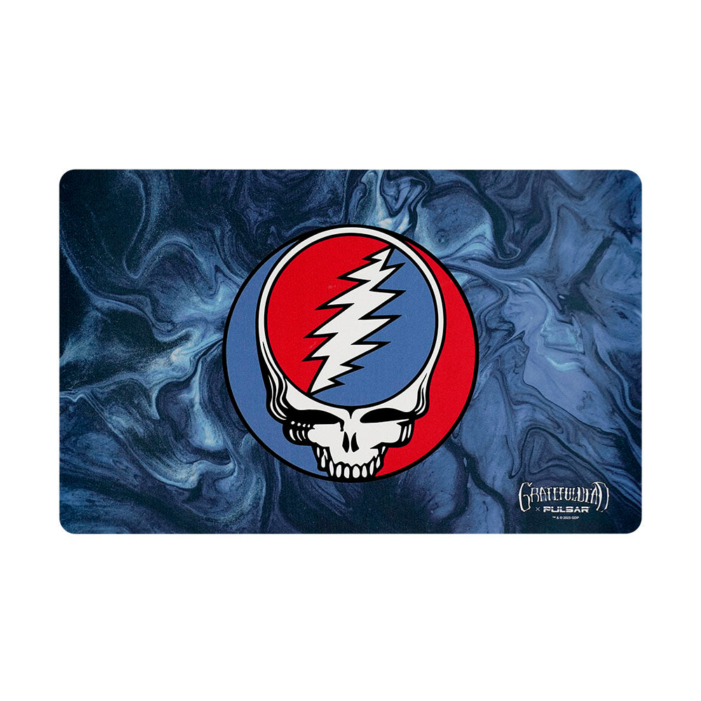 Grateful Dead x Pulsar DabPadz - Steal Your Face Swirls / 16" x 10" - Headshop.com