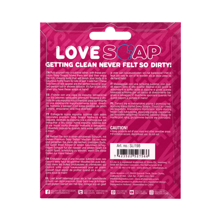 Shots S-Line Love Soap 'Wash Me' - Headshop.com