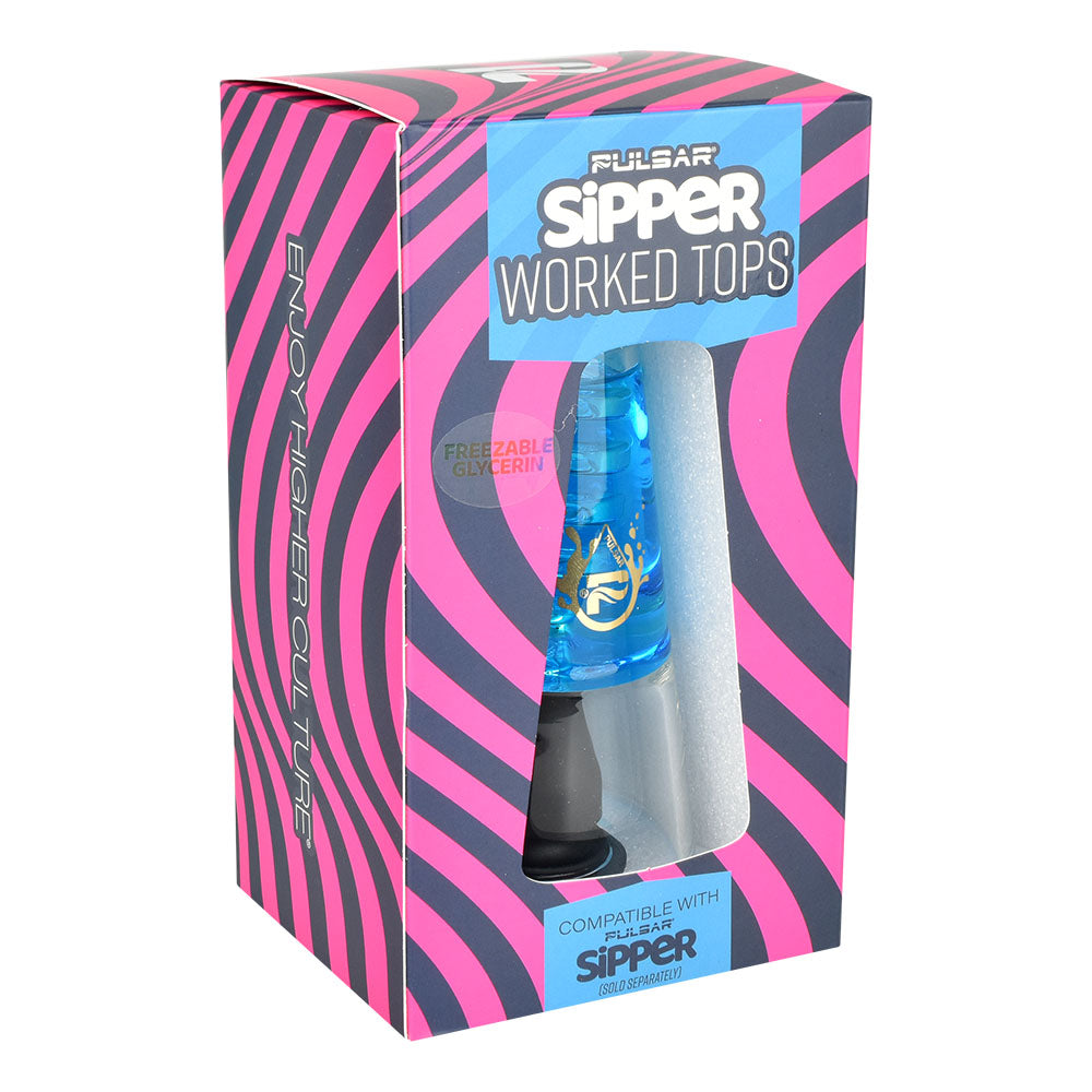 Pulsar Sipper Cup | Glycerin Spiral | 6.75" - Headshop.com