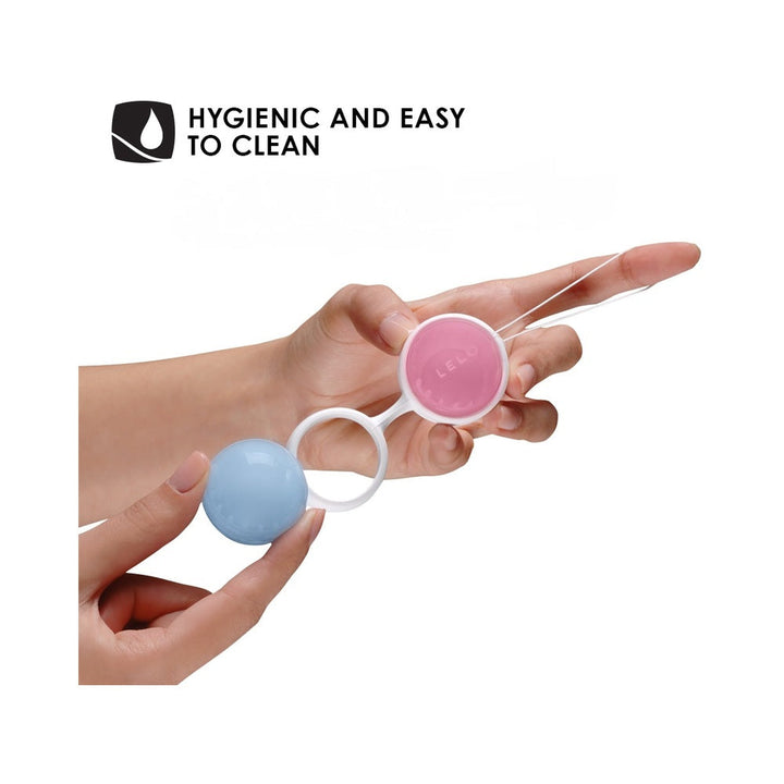 LELO BEADS Mini Kegel Balls Set Blue/Pink - Headshop.com
